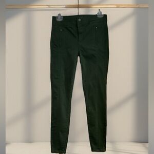 LOFT Olive Green Skinny Jeans